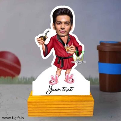 Chill boy caricature