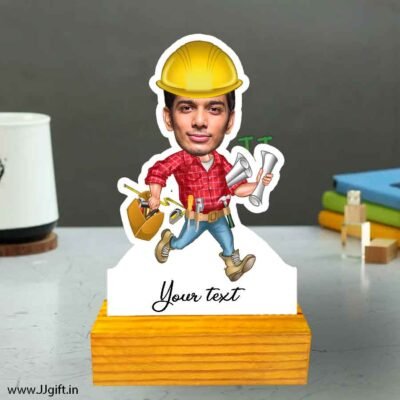 Civil engineer caricature