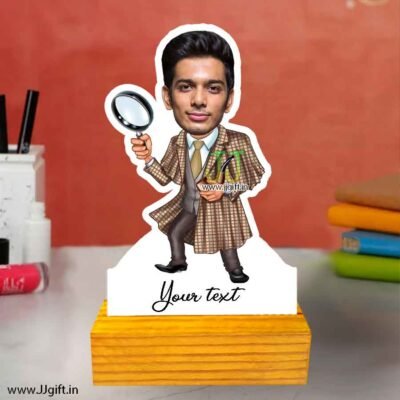 Detective caricature