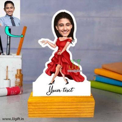 Fashion model caricature 2