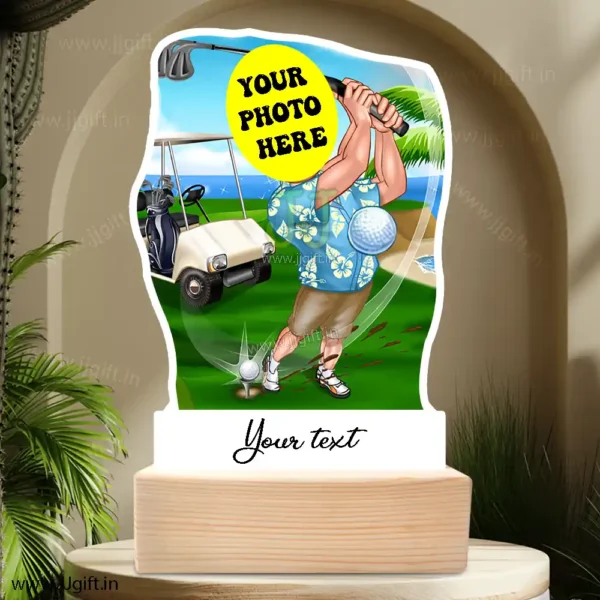 Golf Caricature 1, Golf Player Standee Gift Idea - Image 3