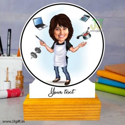 House keeping caricature