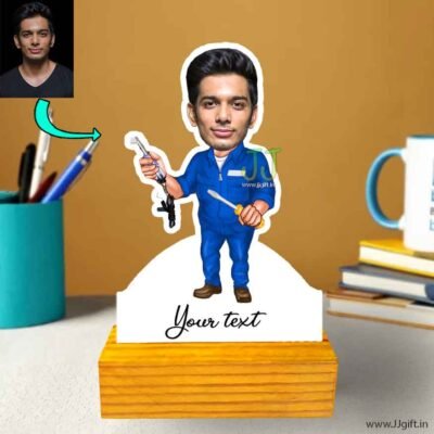 Mechanic caricature 3