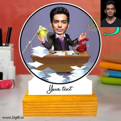 Office worker caricature 3