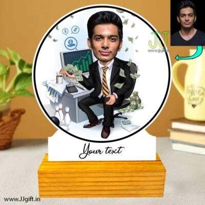 Office worker caricature 4