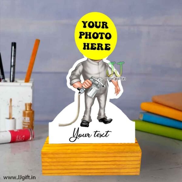 Sprayer caricature