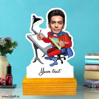 Super designer caricature