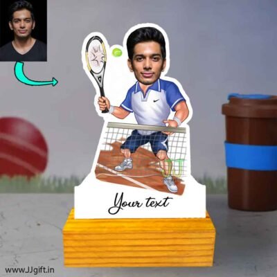 Tennis player caricature 4