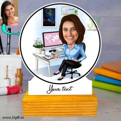 Travel agent caricature 2