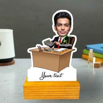 Accountant caricature 1