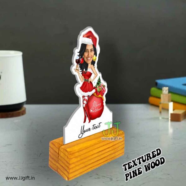 Christmas lady caricature gifts