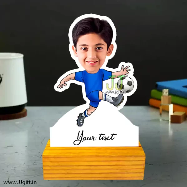 Football player caricature 12