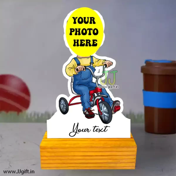Little cyclist