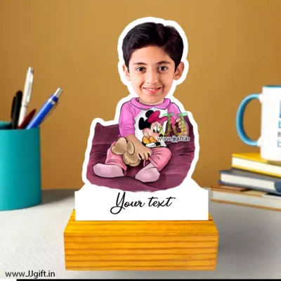 Child little boy caricature