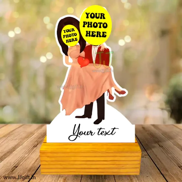 Carrying love caricature