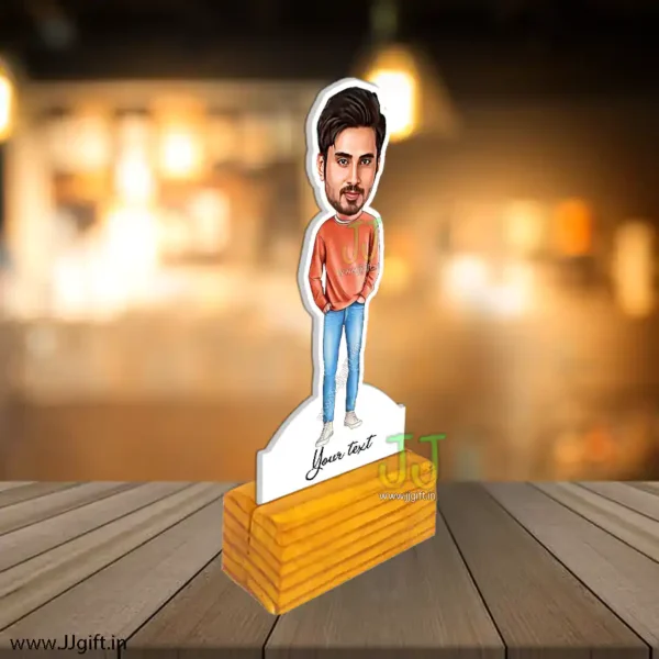 Stylist boy caricature buy online