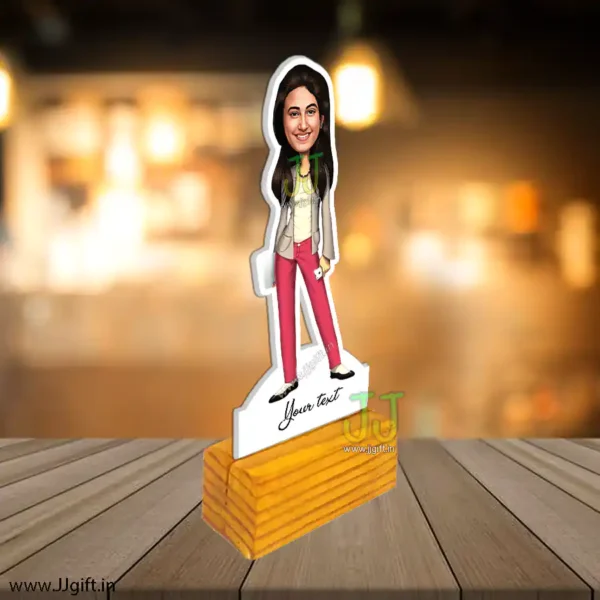 personalized Stylist girl caricature buy online