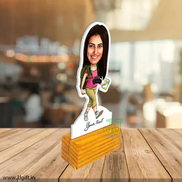 Personalized Traveller caricature buy online