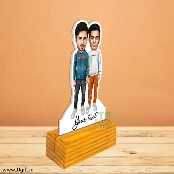 Best caricature gift for boy friends