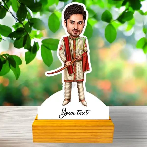 Groom caricature 1