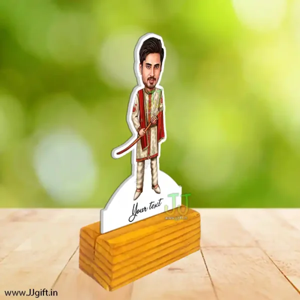Groom caricature 1