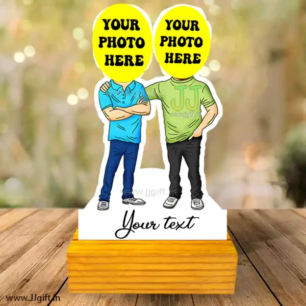 Male friend caricature buy online