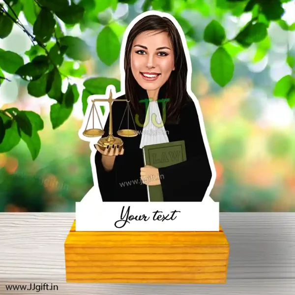 Advocate caricature
