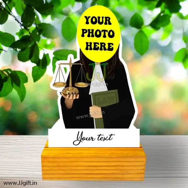 caricature gift for Advocate