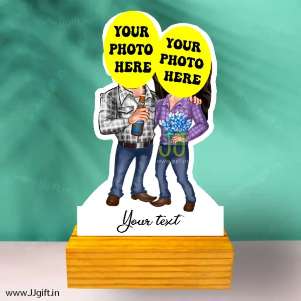 Personalized Anniversary couple caricature