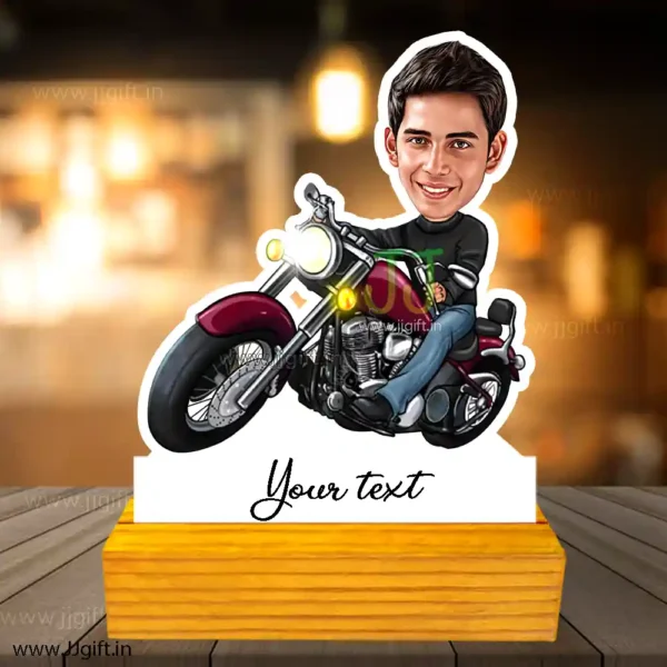 Bike rider caricature 2
