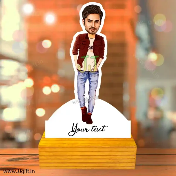 Cool dude caricature