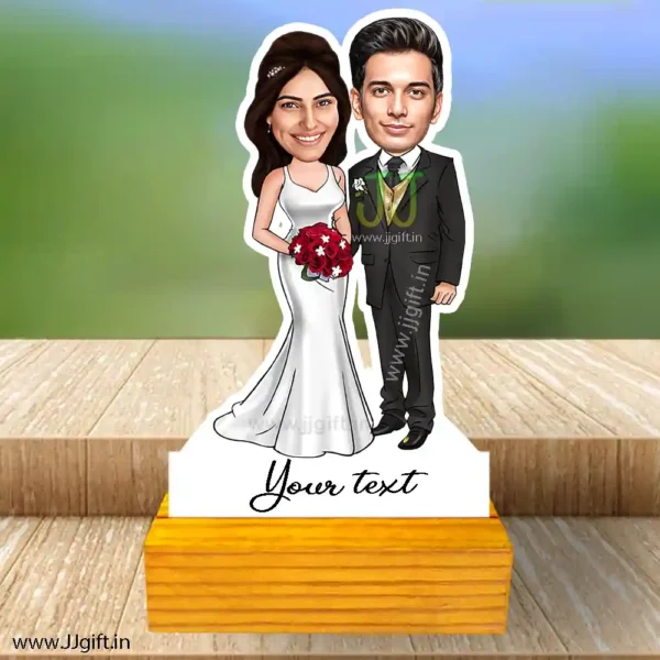 Couple wedding caricature 2