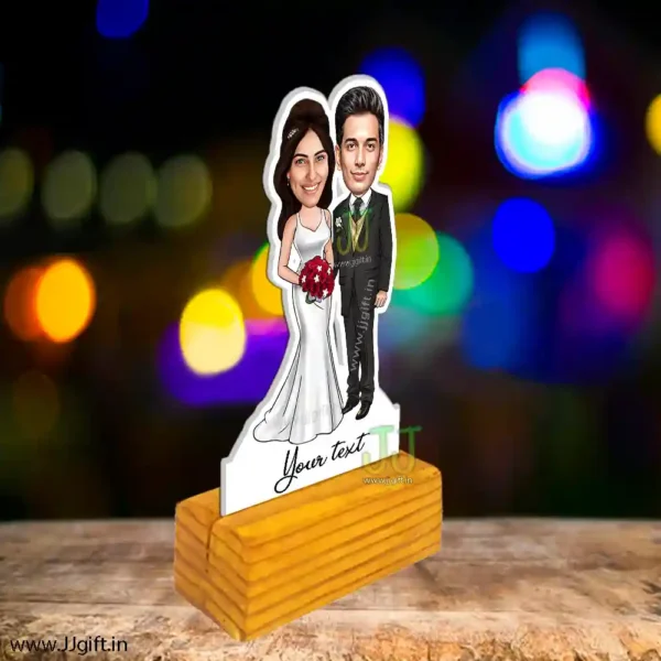 Couple wedding caricature buy online