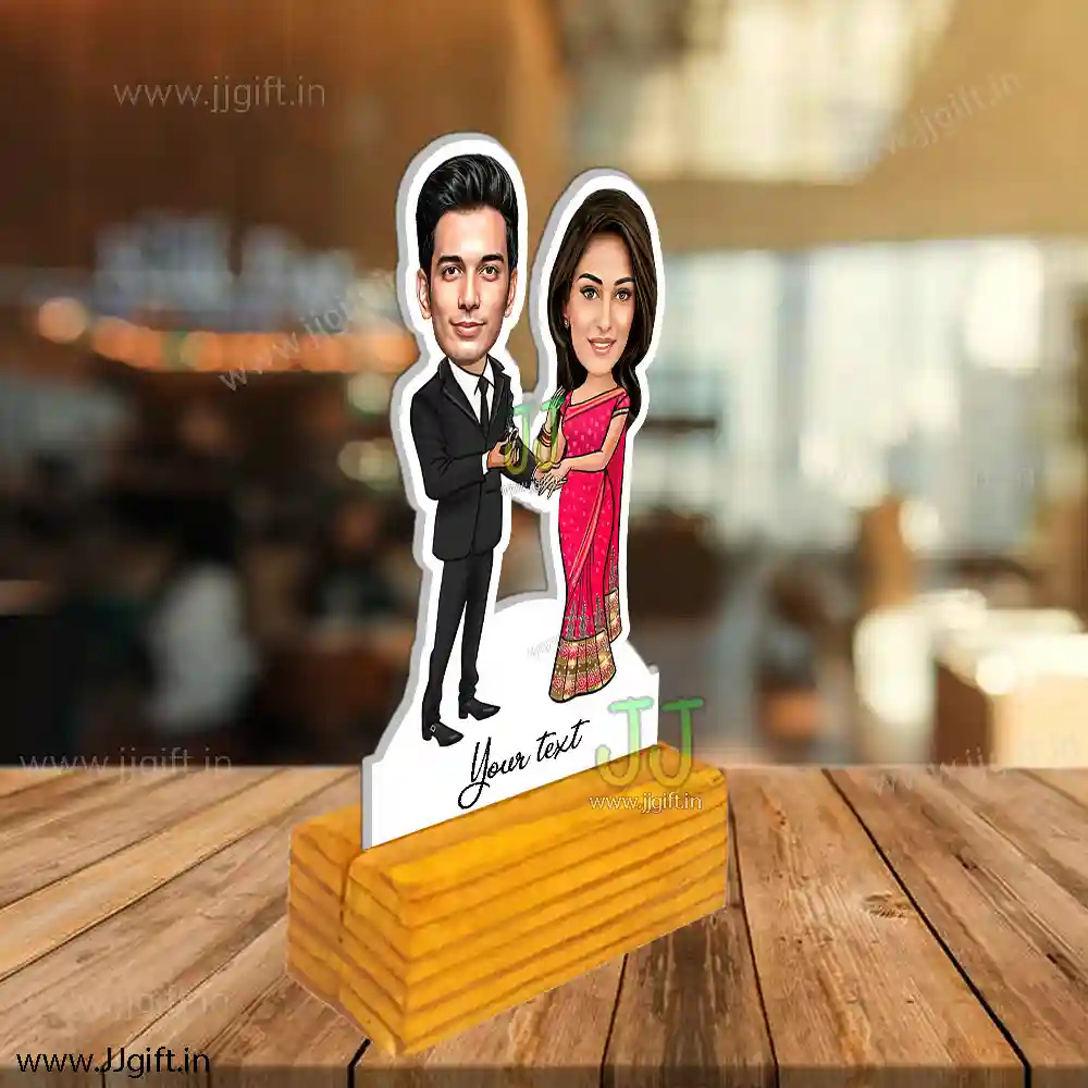 Personalized Engagement caricature