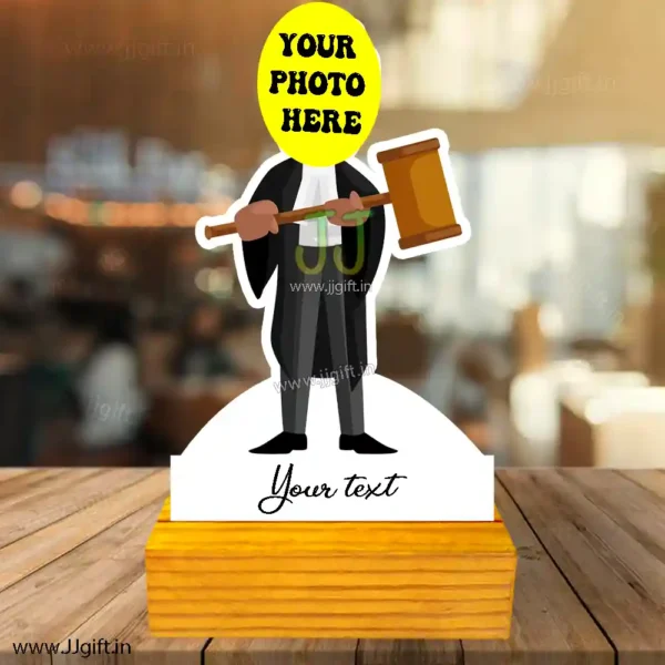 Personalized Man lawyer caricature