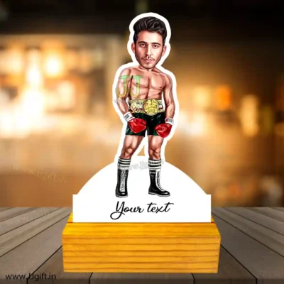 Martial artist caricature