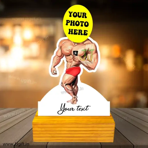 Personalized muscle builder gift