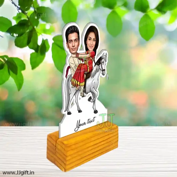 Ride on horse caricature buy online