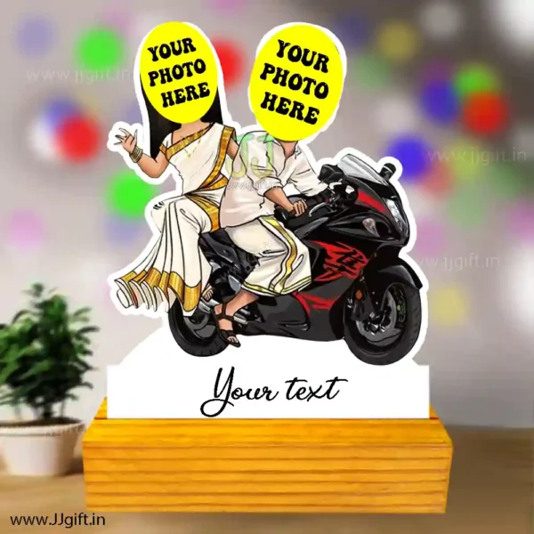 ride on bike superbike caricature