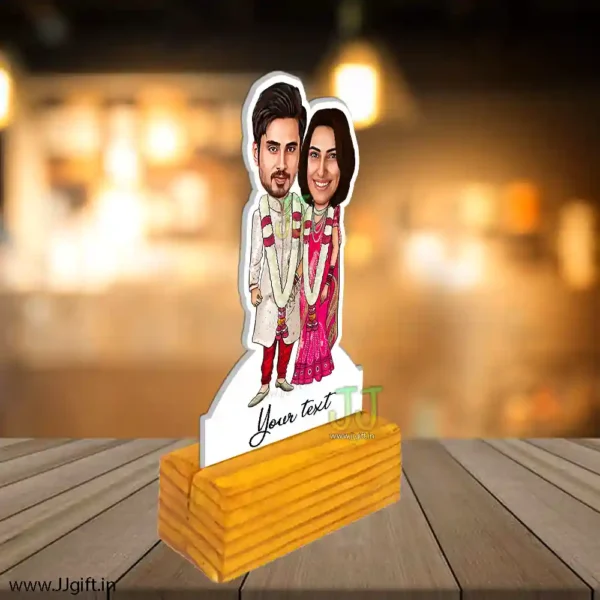 Wedding couple caricature buy online