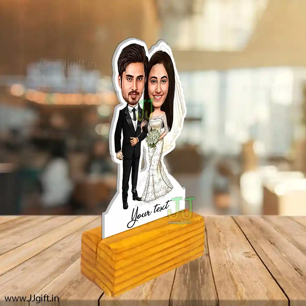Wedding couple caricature 6 buy online