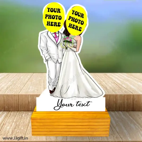 Personalized Wedding couple caricature