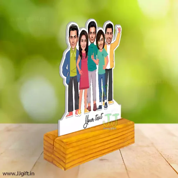 caricature gift for best friends