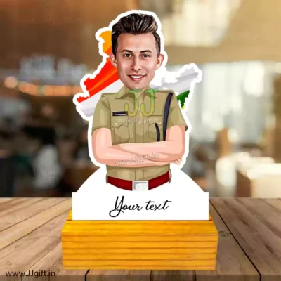 Police caricature gift 2