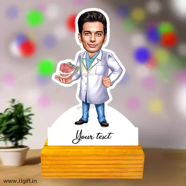 dentist caricature gift