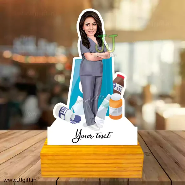Pharmacy student caricature gift