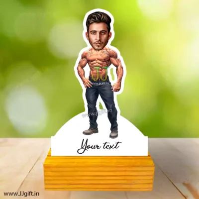 Muscle builder caricature 2