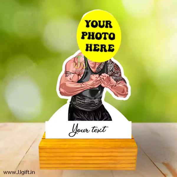 Workout caricature gift