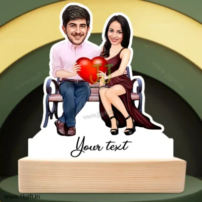 Anniversary couple caricature 6
