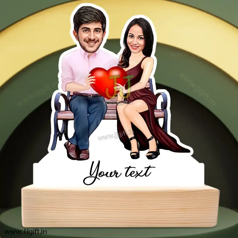 Anniversary couple caricature 6